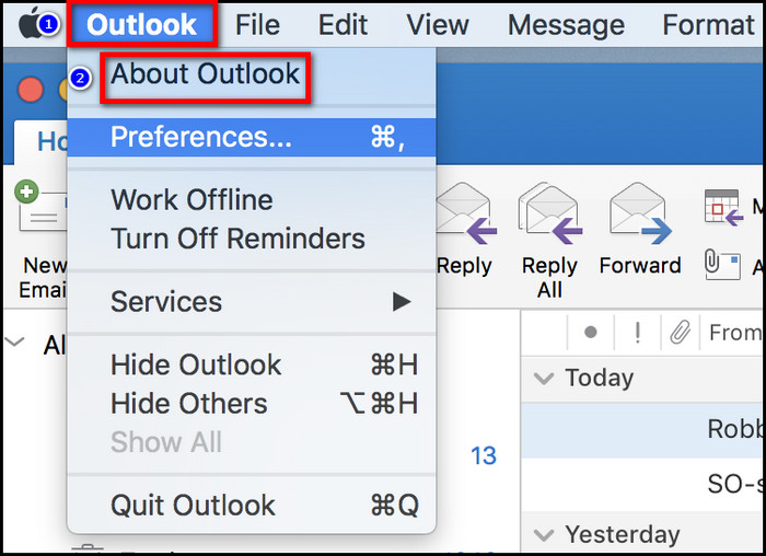 Outlook Version Mac About Outlook 
