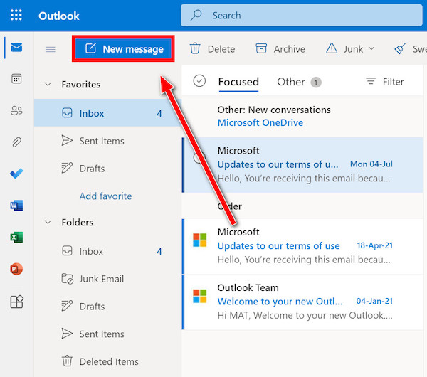 outlook-web-new-message