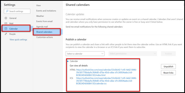 outlook-web-settings-shared-calendar-publish