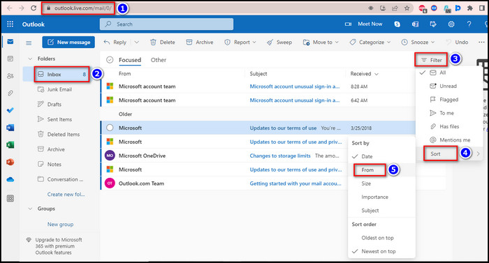 outlook-web-sort-by-sender