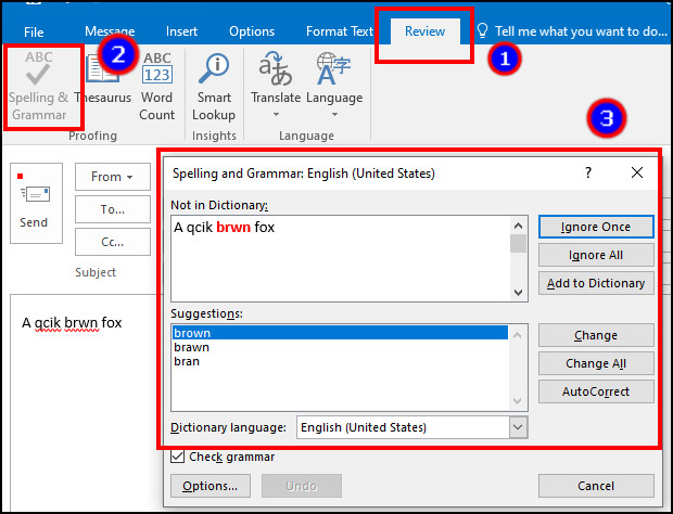 outlook-windows-use-spelling-and-grammar