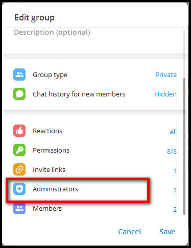 pc-telegram-group-manage-admin