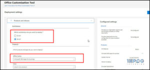 MICROSOFT OFFICE DEPLOYMENT TOOL visual data 3