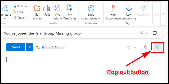 pop-out-button-outlook-web-email-reply
