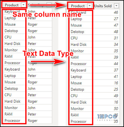 power-bi-data-name-and-type