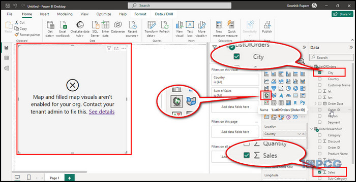 power-bi-map-not-showing