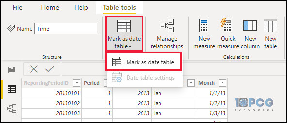 power-bi-mark-as-date-table-from-top-ribbon