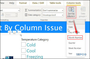Power BI Sort by Column Not Working [5 Ways to Fix it]