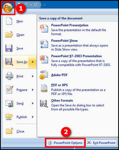 powerpoint-2007-options