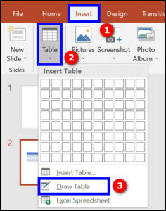 Add Or Delete Table Rows And Columns In Powerpoint [2024]