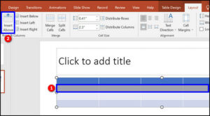 Add Or Delete Table Rows And Columns In Powerpoint [2024]