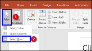 Add Or Delete Table Rows And Columns In Powerpoint [2024]