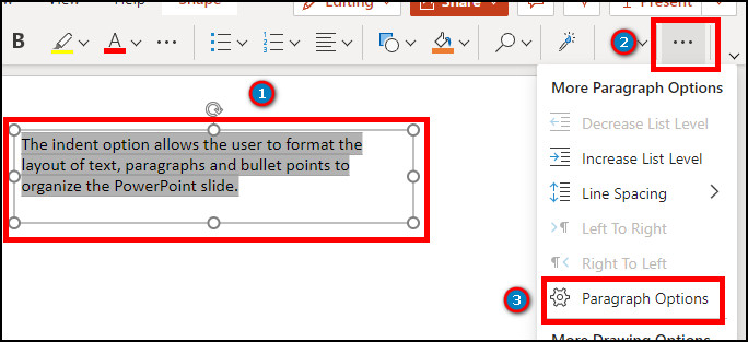 powerpoint-web-paragrapgh-options