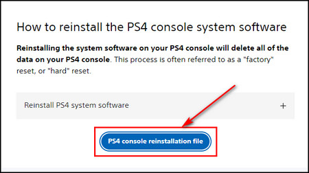 ps4-console-reinstallation-file