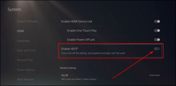 ps5-disable-hdcp