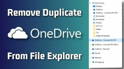 remove-duplicate-onedrive-from-file-explorer