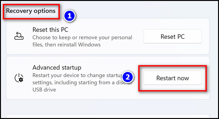 restart-now-recovery-options