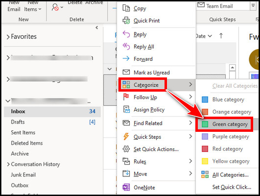 right-click-categorize-select-category-outlook