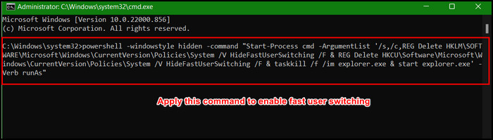 run-command-lines-in-cmd-to-enable-fast-user-switching