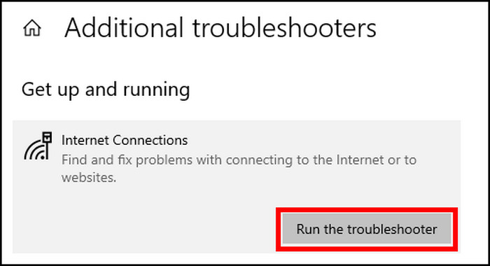 run-internet-troubleshooter