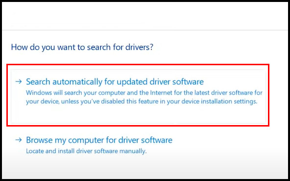 search-automatic-driver