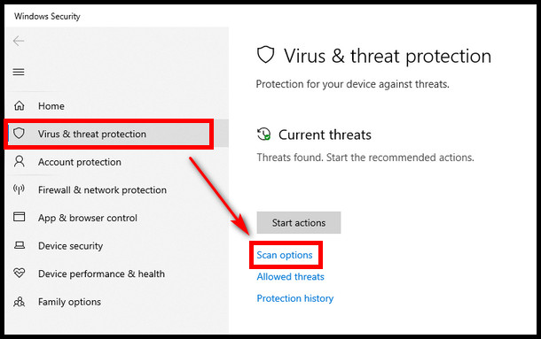 search-virus-threat
