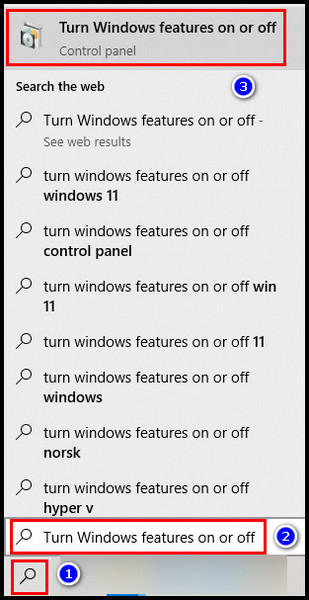 search-windows-feature