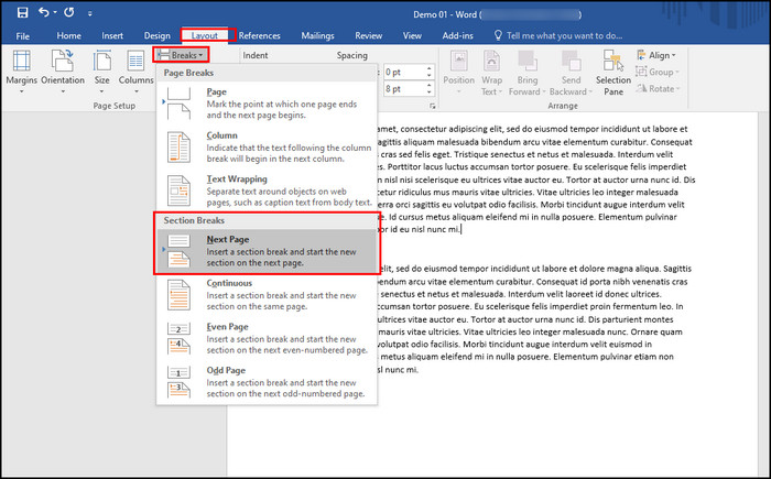 set-different-footers-on-each-page-in-microsoft-word-2023