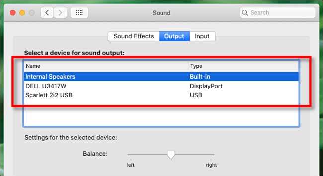 select-built-in-audio-profile-mac