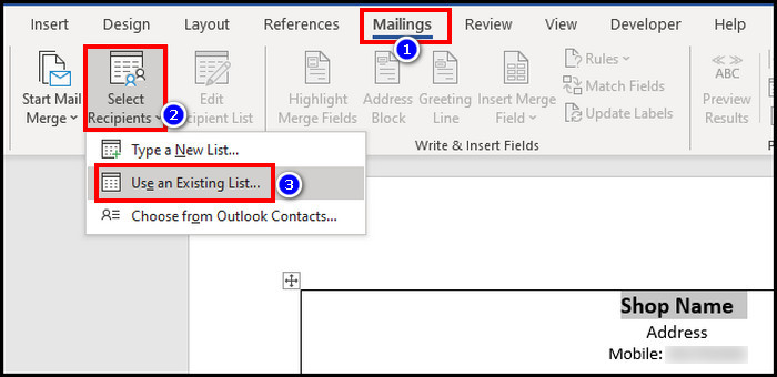 select-recipients-use-an-existing-list