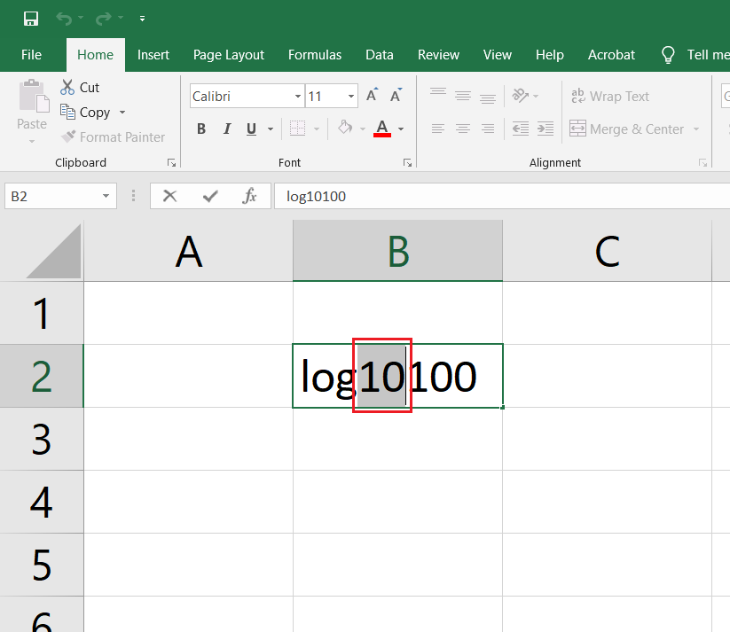 How to Format Subscript Text in Excel Cells