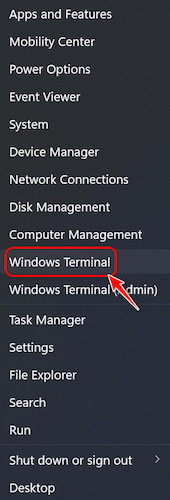 select-windows-terminal