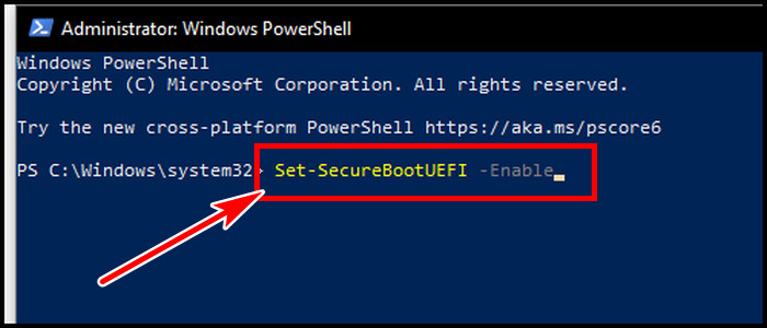 set-securebootuefi-enable