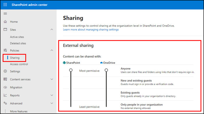 sharepoint-admin-center-sharing