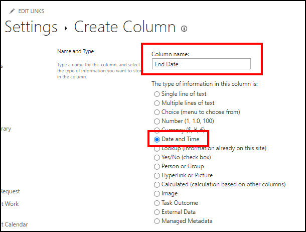 sharepoint-column-name-and-type