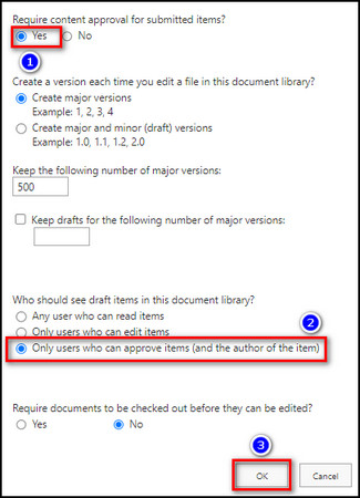 sharepoint-documents-approval-enable