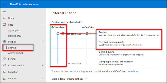 sharepoint-enable-external-sharing