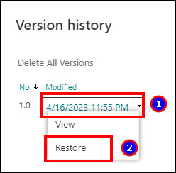 sharepoint-file-version-history-restore