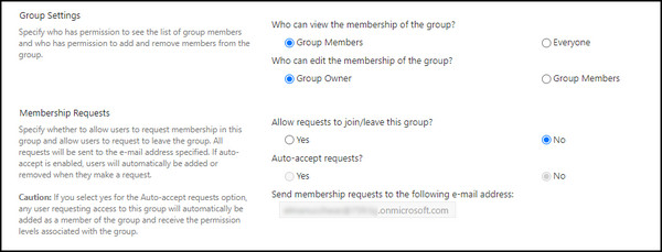 sharepoint-group-settings