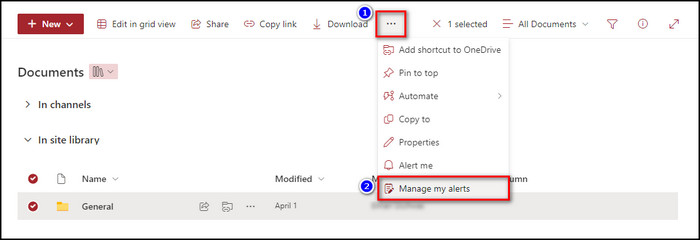 sharepoint-manage-my-alerts