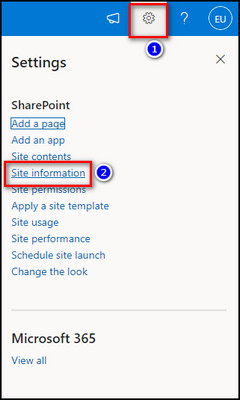 sharepoint-site-information