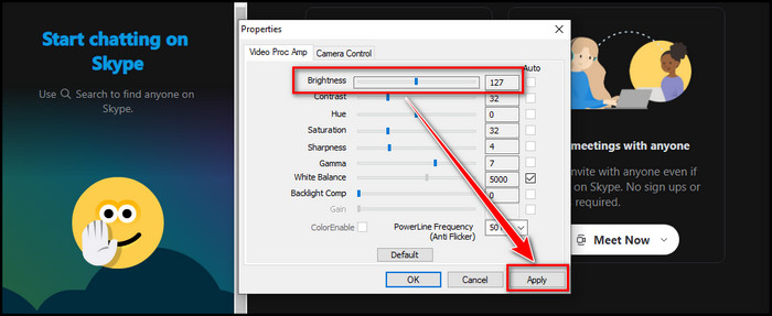 skype-change-brightness-apply