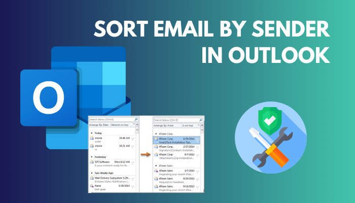 can mailbird sort email by sender