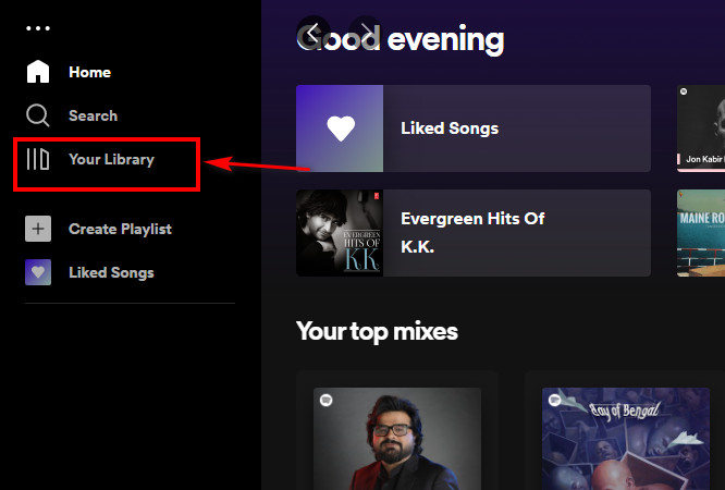 spotify-library