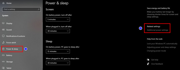 system-power-sleep-related-settings-additional-power-settings