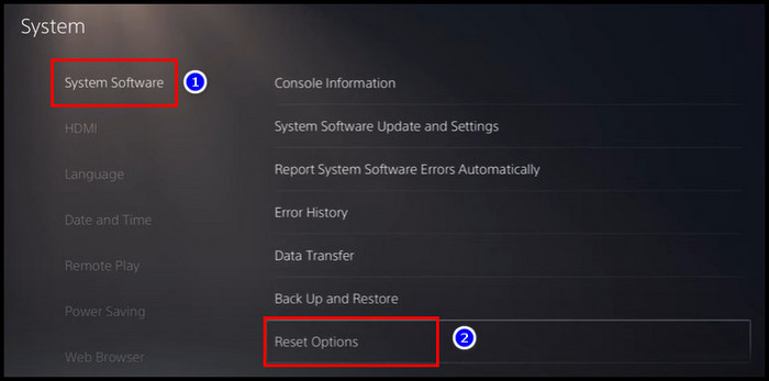 system-software-reset-option