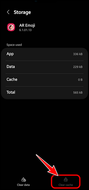 tap-clear-cache
