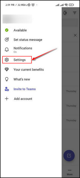 tap-on-settings-in-teams-android-app