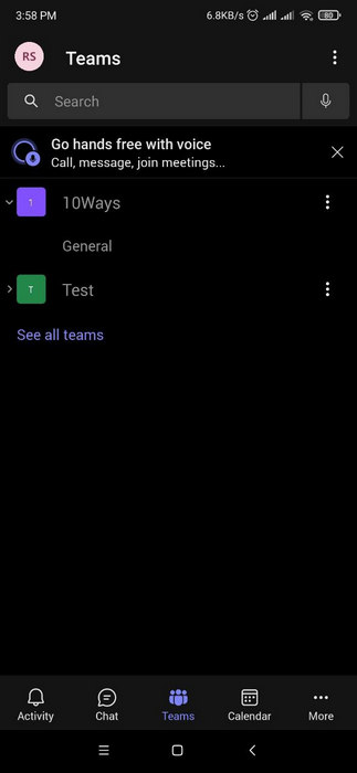 teams-dark-mode-on-android