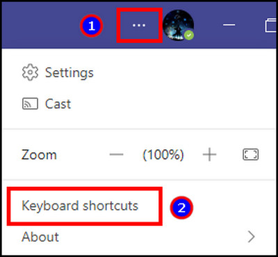 teams-settings-keyboard-shortcuts